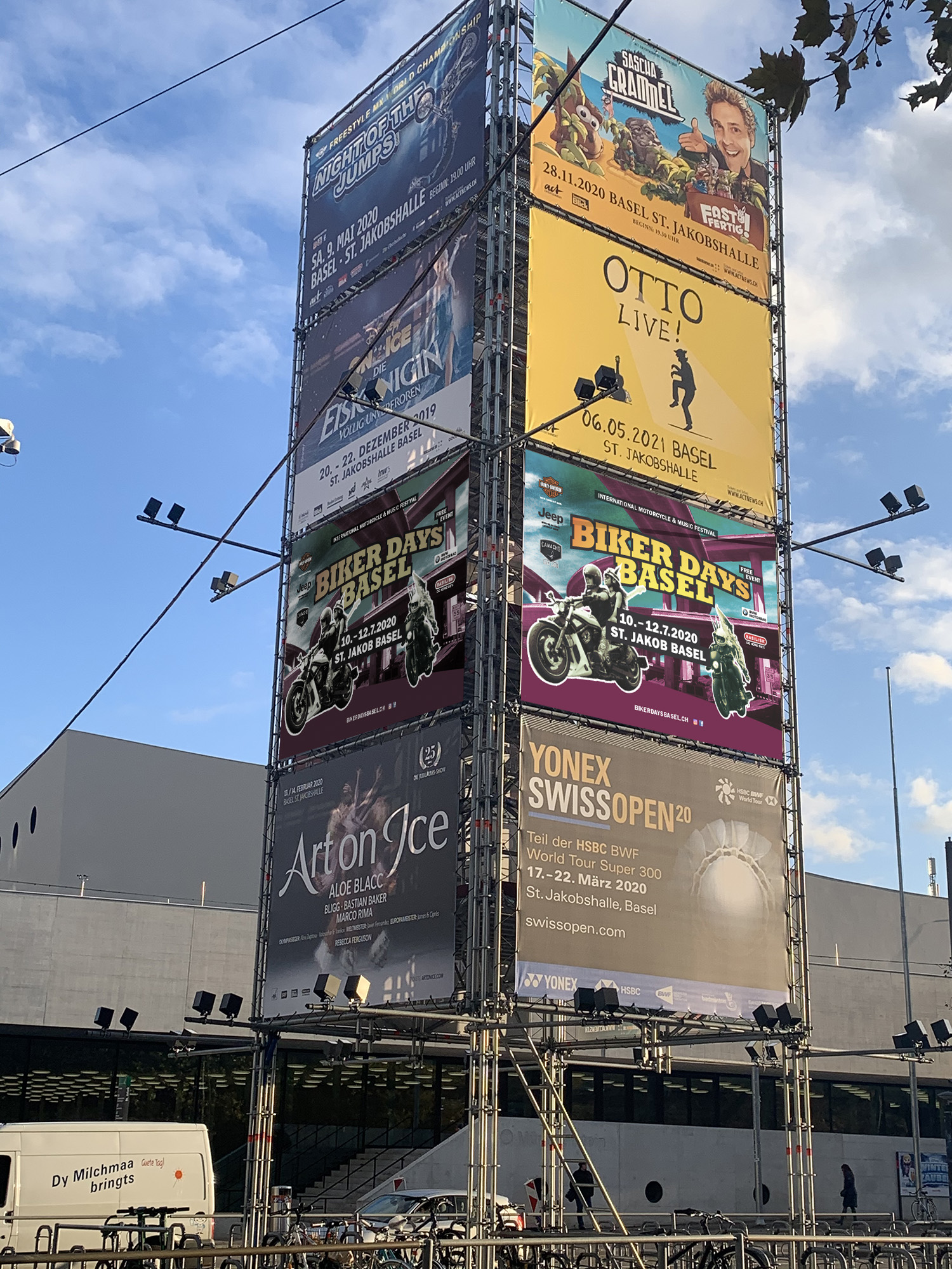 Motorcycle and Rockfestival